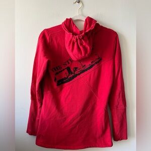 LEVIS “The SteamBoat” Red Hoodie
